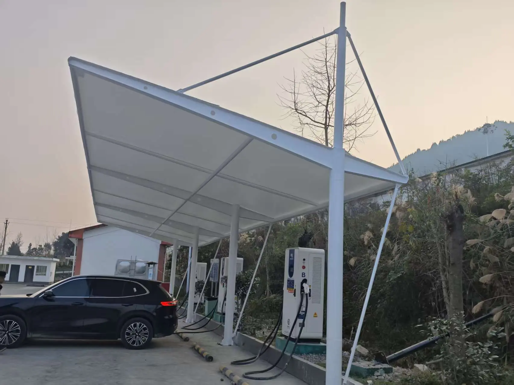 贵州册亨膜结构停车棚怎么选不踩坑？本地源头工厂详解选材与报价